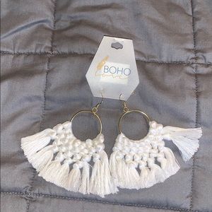 Boho tassel earrings